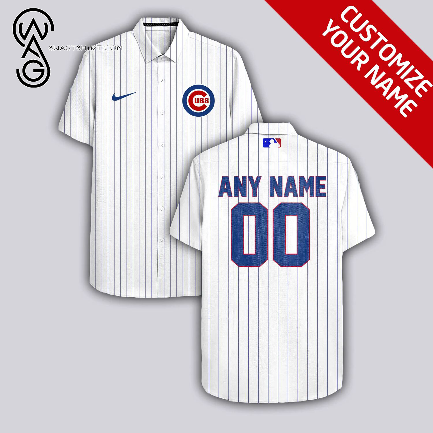 [Top Trending] For Fan MLB Chicago Cubs Full Printing Personalized Hawaiian Shirt